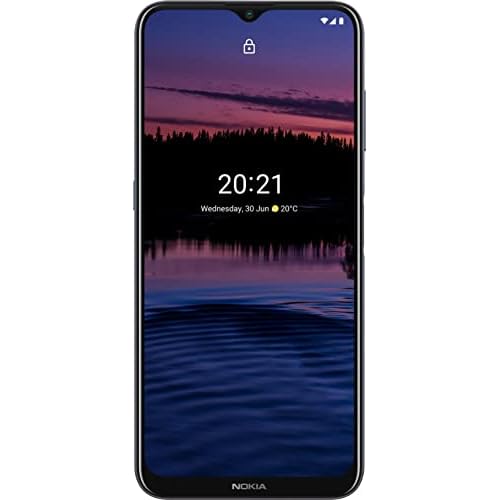 Nokia G20 Smartphone mit vergrößertem 6,5"-Bildschirm, 48 MP-Quad-Kamera, Einzel-/Doppel-SIM, 4 GB RAM, 64 GB ROM, OZO-Audio, KI-unterstützter 3-Tage-Akku - Night