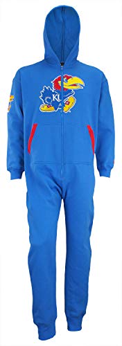 FOCO Kansas Team Logo Klew Suit - Blue - Small