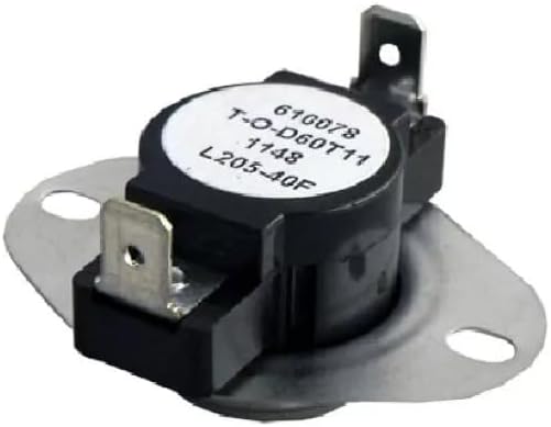 L205 L-Series Snap-Action SPST Limit Control Thermostat, L205-40F,Replacement for Supco OEM L205 L-Series Snap-Action SPST Limit Control Thermostat, L205-40F,Replacement for Supco OEM
