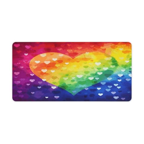 FekiLoot Pad Mouse Grande de Goma Colorido con Base Antideslizante