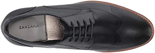 Zanzara Men's Casual Dress Shoe Oxford, Navy, 9.5 | Image 4