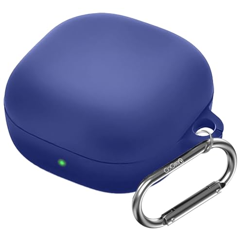 Image of Soft Silicone Case Cover for Samsung Galaxy Buds Core (Blue)