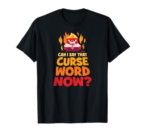 Inside Out - Anger Can I Say That Curse Word Now? T-Shirt