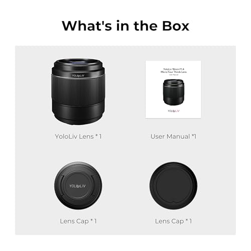 Image of YOLOLIV 18mm F1.4 Micro Four Thirds Lens
