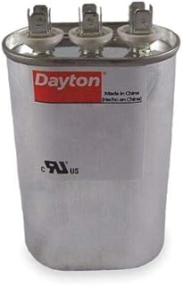 Motor Dual Run Cap,35/5 MFD,370V,Oval