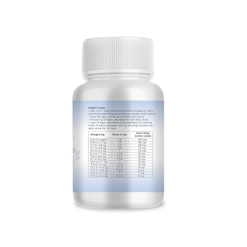 Health & Glow 60g Augenreiniger für Hunde – Zur Pflege bei tränenden Augen & Fellverfärbungen – Natürliche Rezeptur für alle Rassen