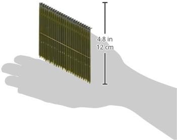 BOSTITCH Framing Nails, 28 Degree, Wire Weld, 3-1/4-Inch x .120-Inch, 2000-Pack (S12D-FH)