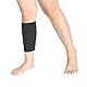 1 Stück Elastische Wadenstütze, Schienbeinstütze, Wadenärmel, Wandern, Laufen, Sport, Beinschutz, Beinschutz für Damen und Herren Schwarz