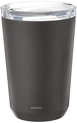KINTO 20276 To Go Tumbler, 12.2 fl oz (360 ml), Black