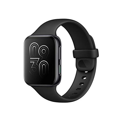 OPPO Watch 41 mm Smartwatch (AMOLED Display, GPS, NFC, Bluetooth 4.2, WiFi, Wear OS by Google/ColorOS Watch, VOOC Schnellladefunktion), Schwarz