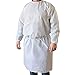 Primacare IG-1702 Isolation Gown, Universal Size with Knitted Cuff, Disposable (Pack of 10 Hospital Gowns)