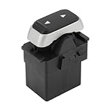 X AUTOHAUX Front Right Rear Passenger Side Power Window Switch Window Control Switch No.5W1Z14529AA for Lincoln Town Car 2003-2008 Black