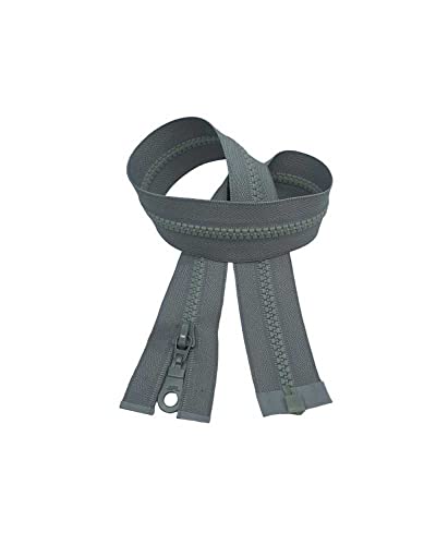 Cerniera chiusura zip sganciabile carrarmato