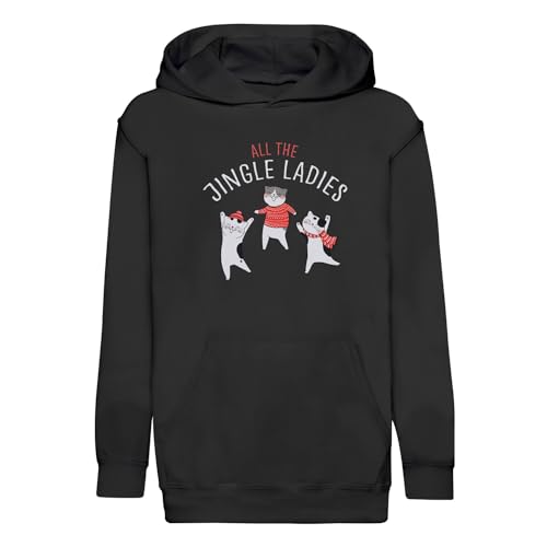 Cadeau Père Noël enfant : sweat à capuche All The Jingle Ladies