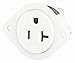 Bryant Electric 5379 Receptacle, Electrical Outlet, White