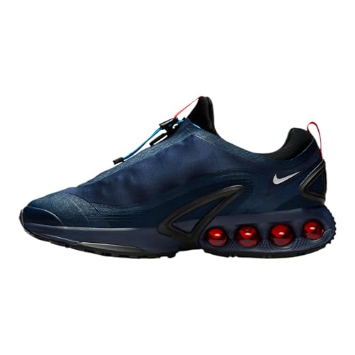 Nike Air Max Dn Roam Chaussures pour homme (Obsidian/Chili Red/Blue Lagoon/Metallic Silver), Obsidienne/rouge chilien/bleu lagon/argent métallique, 8