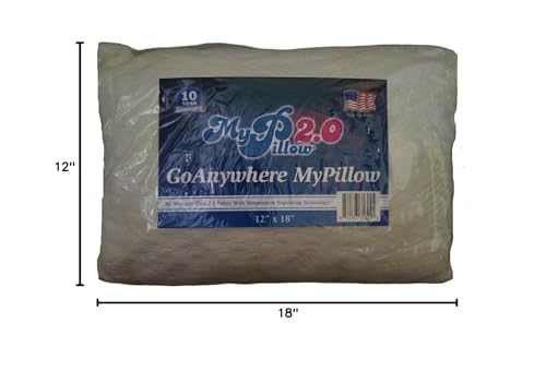 MyPillow 2.0 Multi-Use GoAnywhere Travel Pillow 2.0 My Pillow