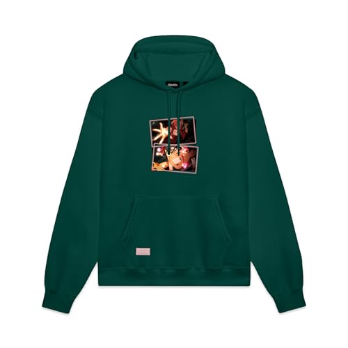 Sudadera Nezuko y Tanjiro negra estilo streetwear casual unisex para eventos de manga y anime