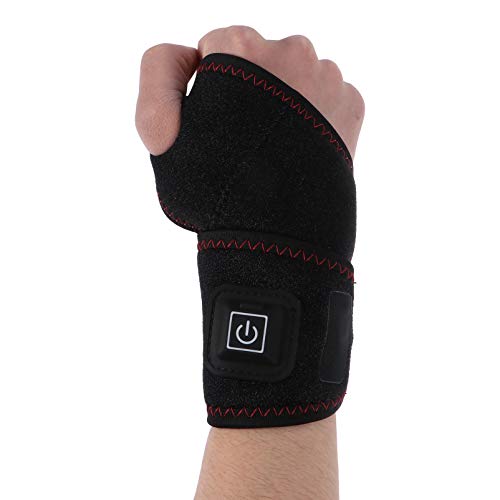 EXCEART Cinta de Pulso de Aquecimento Bandagem de Pulso Aquecida Suporte de Mão Cinta de Compressão