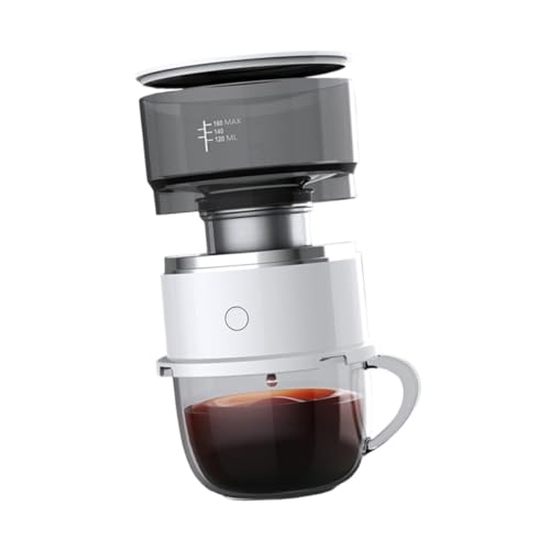 MUCKLILY 1 セット 手で注ぐコーヒーマシン デュアルユースコーヒーメーカー 自動エスプレッソマシン coffee maker coffee machine シングルカップコーヒーメーカー