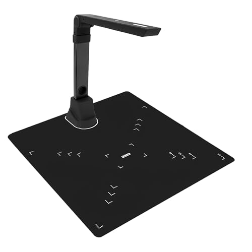 Cámara De Documentos USB 18mp con OCR Multilingüe, Escáner A3/A4 Plegable con Aplanado De Libros Y Reconocimiento De Código Qr, para Profesores