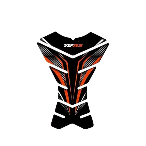 Autocollant décoratif de protection pour réservoir moto YZF R3 antidérapant