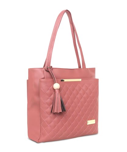 Image of Women Fashion Handbags Large Capacity Tote Purses Stylish Ladies Women and Girls Handbag For Office Bag Ladies Travel Shoulder Bag Set Of 1.