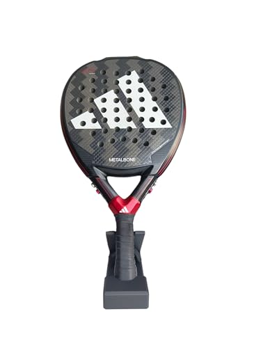 Soporte universal para raqueta de tenis, pádel, pickleball, bádminton, tenis de playa (negro)