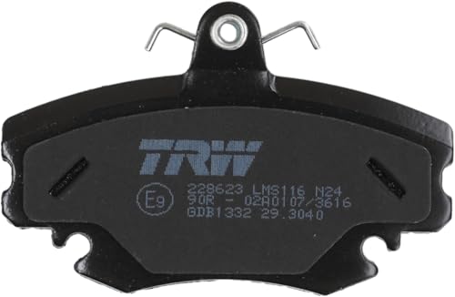 Trw GDB1332 Pastiglie Freno Set Di 4 Para Renault Clio Mio Ii (Bb_, Cb_) 1998-2016 Assale Anteriore E Altri Veicoli - 4