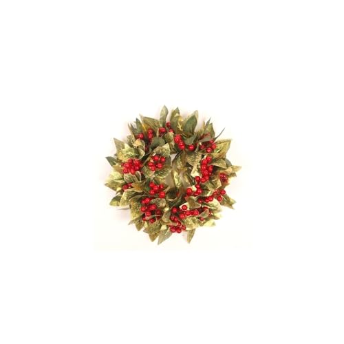 Couronne de Fleurs et Suspension de Porte | Décorations Extérieures de Noël et d'Automne