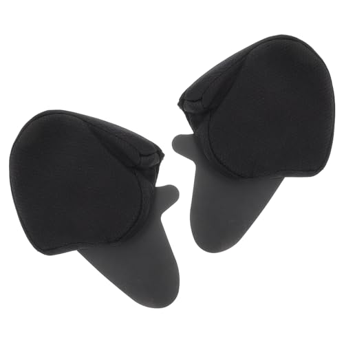 POPETPOP 2 Piezas Orejeras Protectoras para Casco de Moto Cubre Oídos con Completo y Bloqueo de Viento de Almohadillas para Invierno Protección Auditiva para Motociclistas y Ciclistas