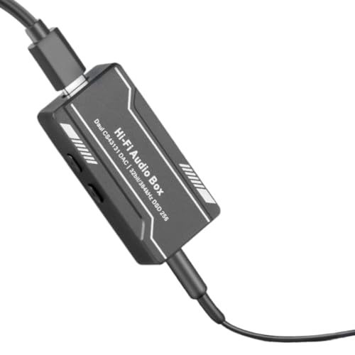 Amplificateur de casque fièvre équilibrée HiFi et mini décodeur audio USB