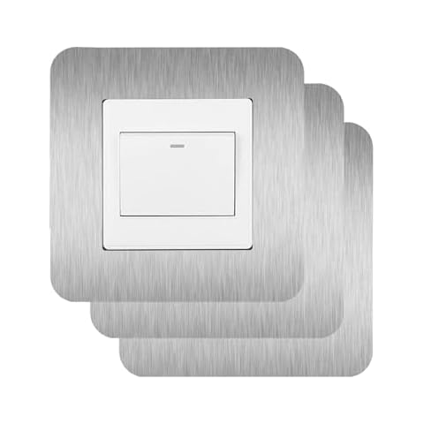 Silver Acrylic Light Switch Cover Plates Cover