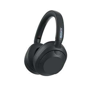 Sony ULT WEAR Over Ear Wireless Noise Cancelling Headphones with ULT POWER SOUND, Ultimate Deep Bass, Clear Call Quality, Up to 30hr Battery Life, Alexa & Google Assistant, IOS & Android – Black