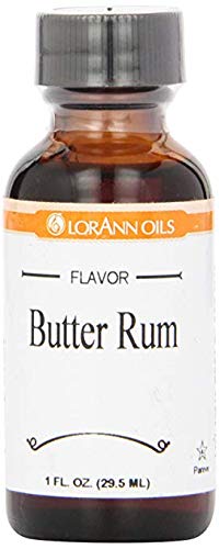 Miniatura 3 de LorAnn Butter Rum SS Flavor, botella de 1 onza  Incluye un cuentagotas