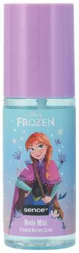 Disney Frozen Elsa & Anna Parfum Body Spray Frosted Berries, Vegan Beauty Body Mist, idea de regalo, spray corporal Sence (1 x 100 ml)