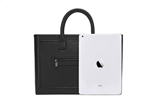 Bolso tote Daisy Rose con correa para hombro y cremallera frontal - Cuero vegano de poliuretano miniatura 7