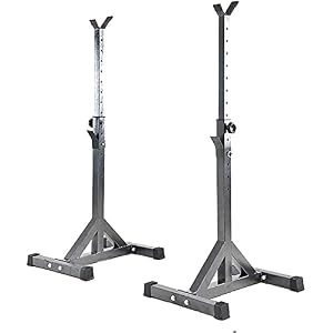 Sport Squat Rack Bench met Verstelbare Barbell Gym Bench Home Fitness Press Bench met Halters voor Gewichten Multifunctioneel Thuis Aerobic
