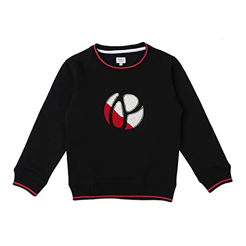 Image of Pepe Jeans Boys Cotton Blend Crew Neck Sweatshirt