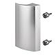 SOTECH Balkontürgriff SEJA II Aluminium Edelstahloptik 85 x 40 x 20 mm Türgriff Terrassentürgriff