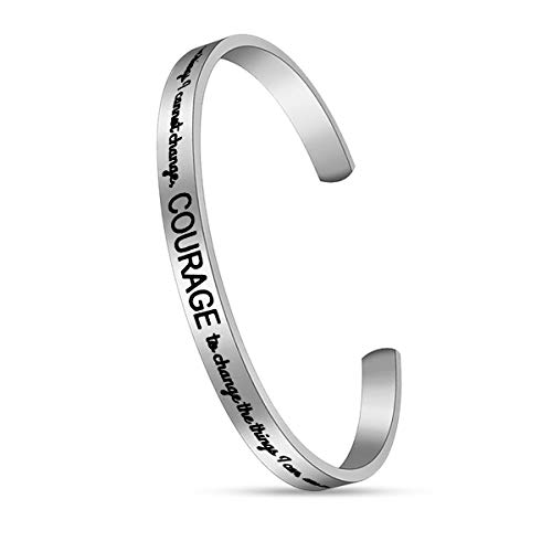 Inspirational Bracelets for Women Men Religious Jewelry Christian Jewelry Gifts God Grant Me The Serenity Prayer Bracelet Christian Gift Recovery Gifts AA Gift Encouragement Gift Motivational Jewelry2