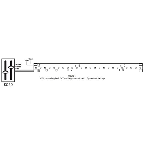 Tira LED ajustable blanco 24V para interior 12 pulgadas miniatura 3
