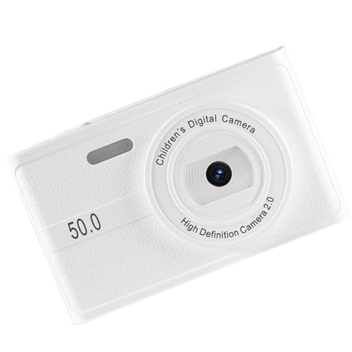 TingHaoO Cámara digital compacta de 50 megapíxeles, 8x, cámara digital con zoom para fotos, videos, favorita para niños