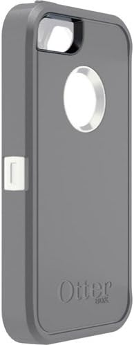 OTTERBOX DEFENDER SERIES Case for iPhone 5 ( Not for iPhone 5C ) Retail Packaging - White/Gray
