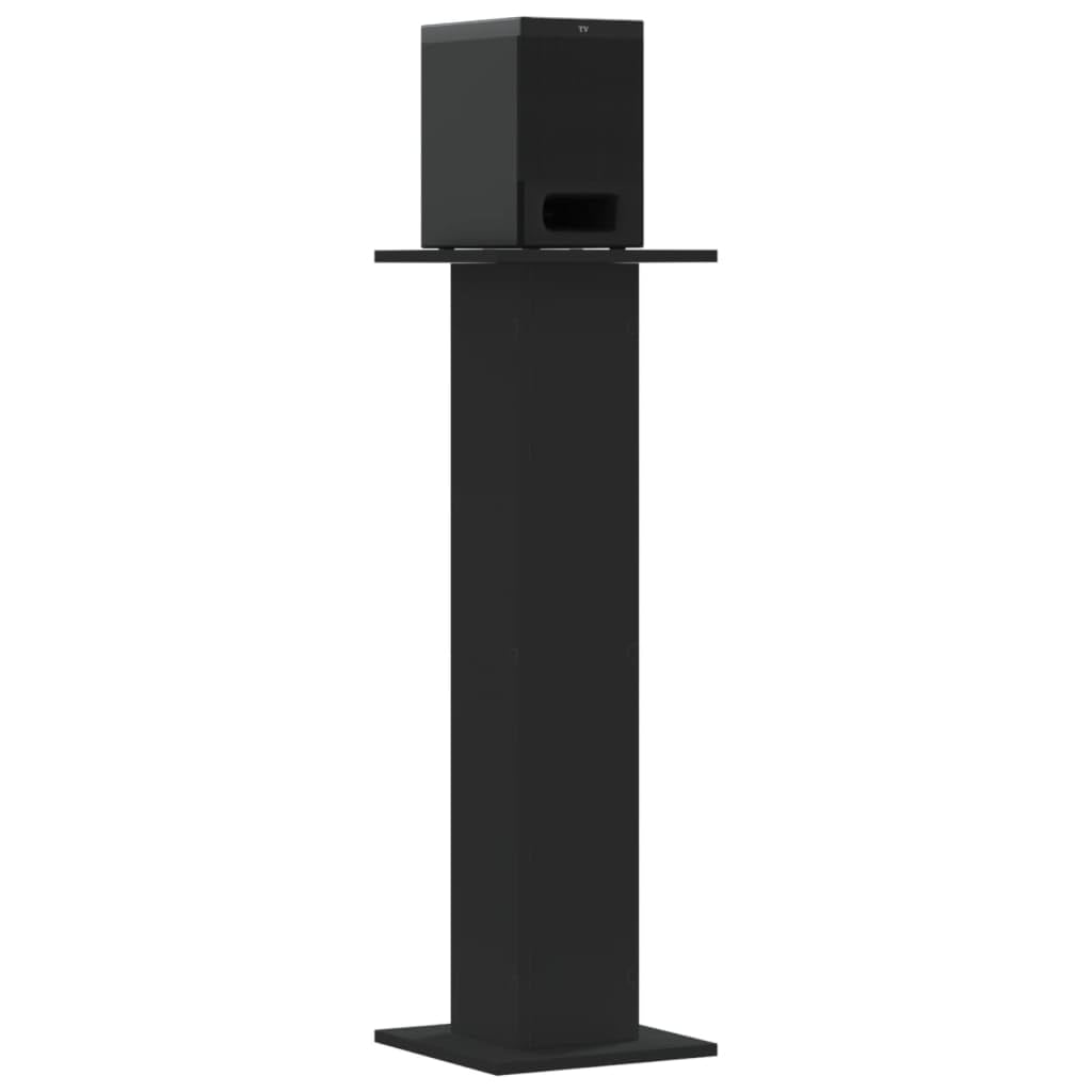 Supporti Altoparlanti 2 pz Neri 30x30x95cm in Legno Multistrato,Dispositivi elettronici,o,Accessori o,Accessori per Altoparlante,Supporti per Altoparlanti,18.1 kg -852673