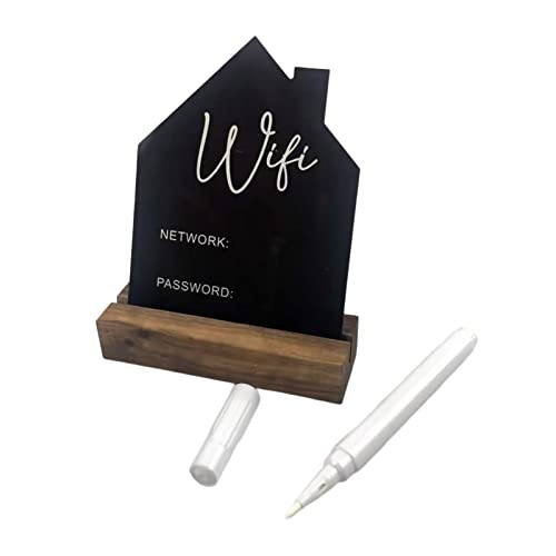 PAPABA WiFi Segno Ornamento Segno Password WiFi