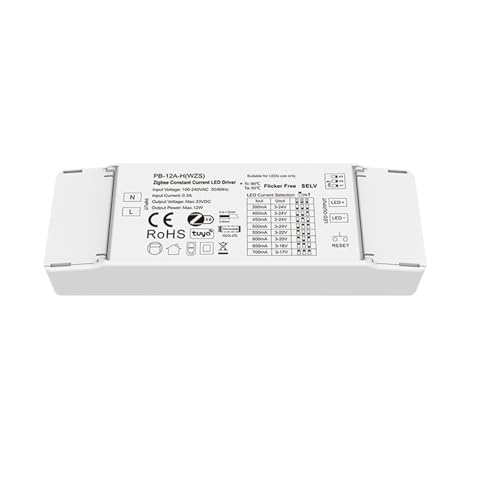 Courant constant 3-24V / 9-45V pour contrôleur de pilote LED éliminant le scintillement