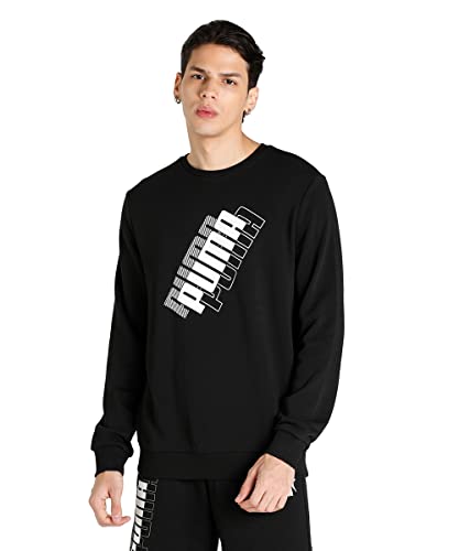 Image of PUMA Men's Polyester Crew Neck Sweatshirt