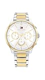Tommy Hilfiger Multi Zifferblatt Quarz Uhr für Damen mit Zweifarbiges Edelstahlarmband - 1782451