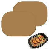 2 Stück Permanent Dauerbackfolie für Thermomix TM7 Varoma Wiederverwendbare Backpapier mit...